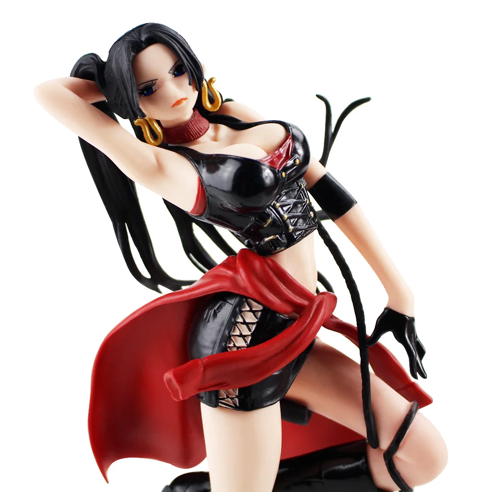 New Japan Anime One Piece Boa Hancock Flag Diamond Ship Code B Figure 26cm NoBox