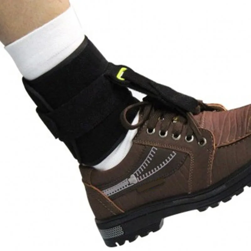 Universal Adjustable Ankle Foot Orthosis Drop Brace Bandage Strap for Plantar Fasciitis JS88