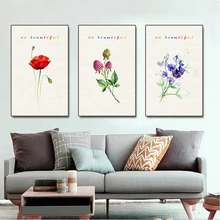 Quadros em tela lótus bonito e planta decoração para casa fresco quadros de parede quadros florais
