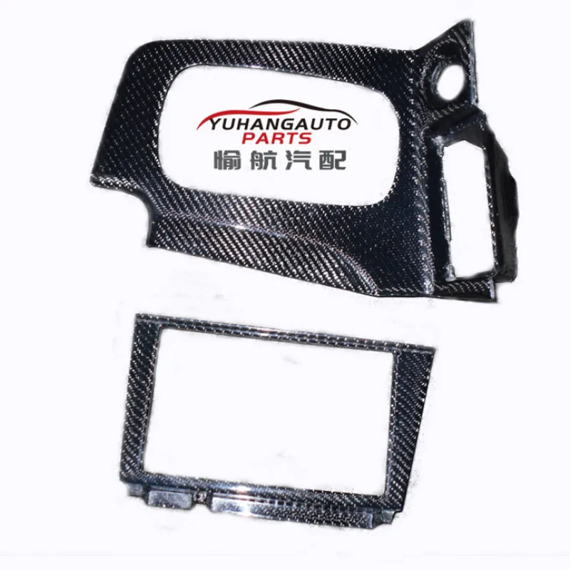 

1999-2002 Skyline R34 GTR RHD Radio Monitor Surround & Gear Surround Carbon fiber