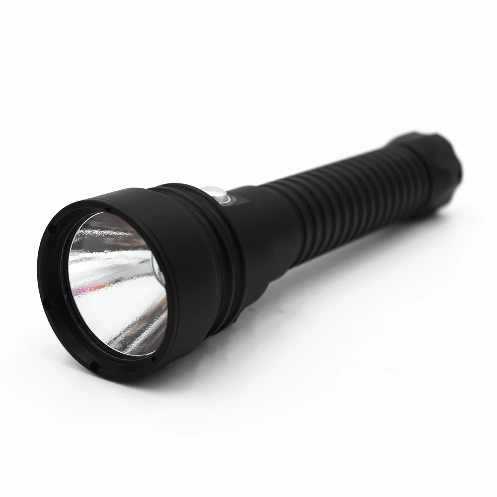 Lanterna de Mergulho Brilhante de Caça de Mergulho com Escurecimento sem Passo 26650 + Carregador Uranusfire Lâmpada Super Bateria Usb Xhp70 1 High Quality Luzes e Iluminação