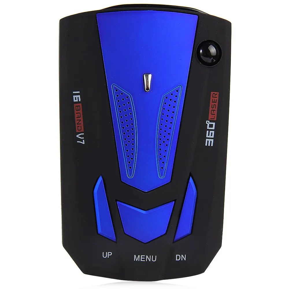 Prix pour V7 Détecteur De Radar De Voiture 360 Degrés 16 Band Numérisation LED Affichage Auto Détecteurs Anglais/Russe Voix Alerte Avertissement Bleu/rouge Prix pour V7 Détecteur De Radar De Voiture 360 Degrés 16 Band Numérisation LED Affichage Auto Détecteurs Anglais/Russe Voix Alerte Avertissement Bleu/rouge