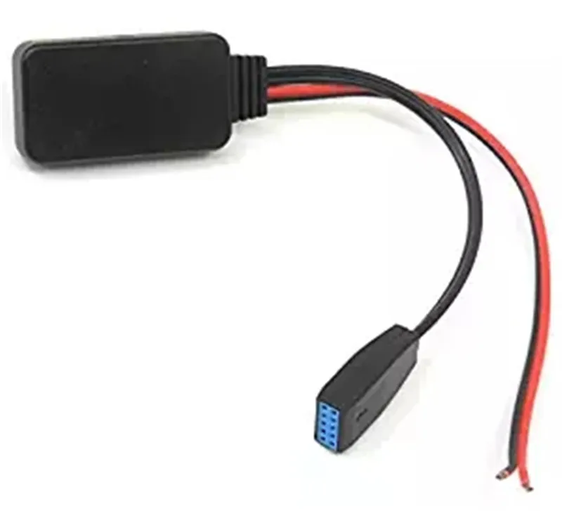 Автомобильный Bluetooth Aux модуль адаптера аудио приемник стерео 12Pin радио кабель для