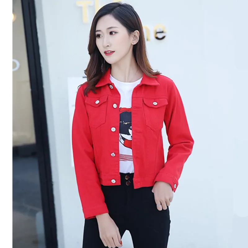 2019 Autumn Winter Casual Jean Jacket 