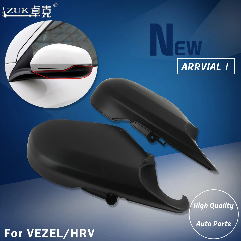 

ZUK Car Styling Left Right Outer Side Rearview Mirror Base Lower Cover For HONDA VEZEL HRV 2014 2015 2016 2017 2018 RU1 RU5