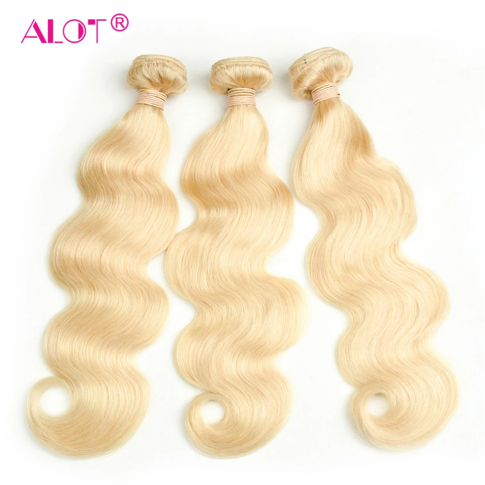 Alot 613 Brazilian Hair Weave Bundles With Frontal Human Hair 3 Bundles With Frontal Body Wave Blonde Bundle Deals With Closure Alot 613 Brazilian Hair Weave Bundles With Frontal Human Hair 3 Bundles With Frontal Body Wave Blonde Bundle Deals With Closure