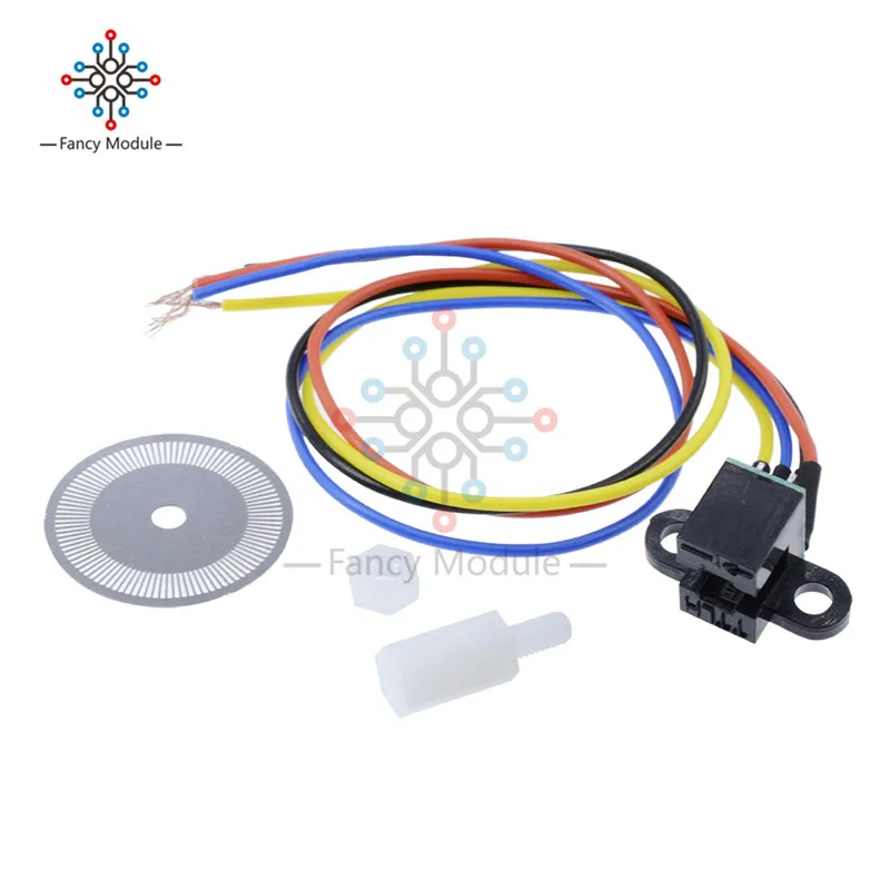 

Photoelectric Speed Sensor Encoder Coded Disc Code Wheel for Freescale Smart Car