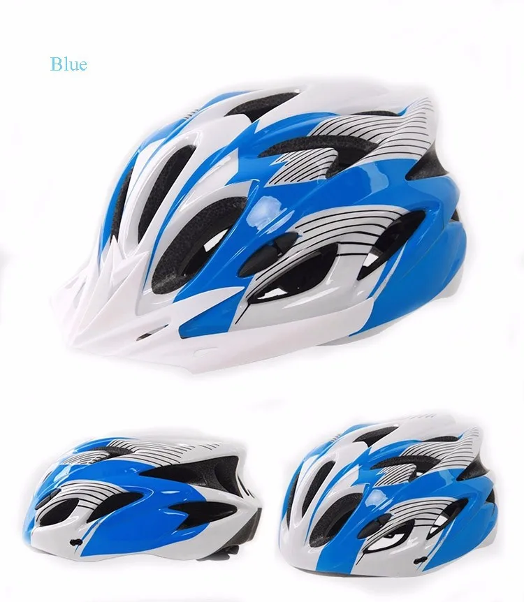 Велосипедный защитный шлем EPS+ PC Сверхлегкий Горный интегрированный MTB велосипедный шлем 18 вентиляционных отверстий Размер: 54-69 см