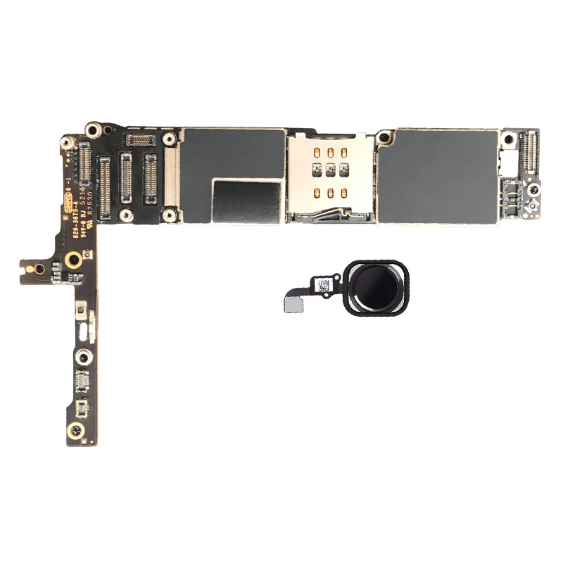 Полностью разблокированная для iPhone 6Plus материнская плата с сенсорным ID, оригинальная для iphone6 plus материнская плата с системой IOS
