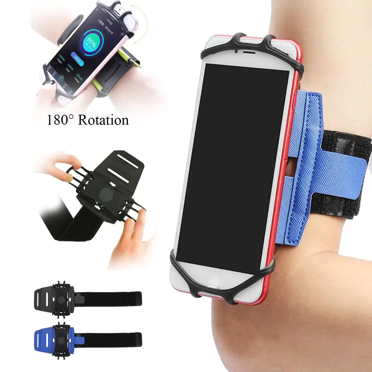 Universal Waterproof Phone Bag Case Running Sports Armband for iPhone Case Cover Holder Arm Band Wrist for 4-6 Inch Smartphone