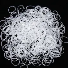 600 Pcs/bag Girls Elastics Hair Bands Child baby Hair Accessories Gum For Hair  Disposable kids Ponytail Holder Rubber Band
