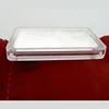 1OZ BAR/BULLION PLASTIC BOX CLEAR PLATIC BOX, 1PCS/LOT Hard Plastic Airtite Cases for 1 oz Bullion Bars Silver Gold 2