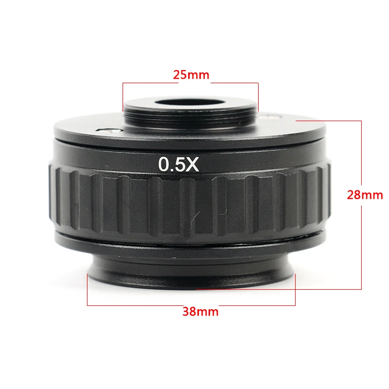  0.35X 0.5X C mount Lens Adapter Focus Adjustable Camera Installation C mount Adapter to New Type Tr