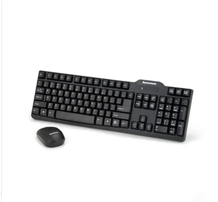 

Free shipping Lenovo KN300 laptop wireless key mouse suite game office keyboard mouse USB kit