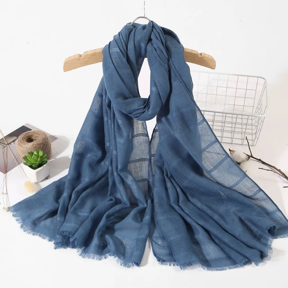 

Hijab Scarf Chiffon Silk Soild Women Muslim Hollow Casual Long Hijab Scarf Shawl Head Wrap Stole Islamic Clothing Scarves