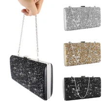 Women Clutch Luxury Bags for Women 2018 Evening Handbag Crystal Day Glitter Wedding Party Banquet Purse