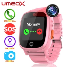 UMEOX Смарт-часы для детей K7 gps Смарт-часы Водонепроницаемый Android IOS с фото SOS помочь Цвет Сенсорный экран телефона часы