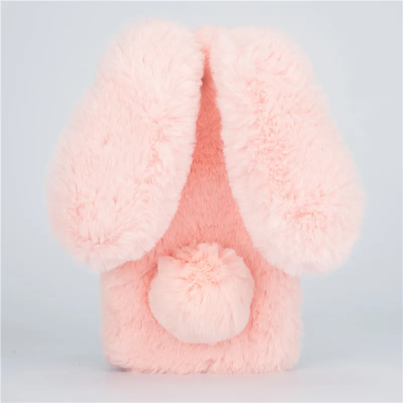 

Cute 3D Rabbit Hairy Warm Cover For Samsung Galaxy J3 J5 J7 2017 Case J3 Pro J5 Pro J7 Pro 2017 J330 J530 Fur Plush Bunny Cases