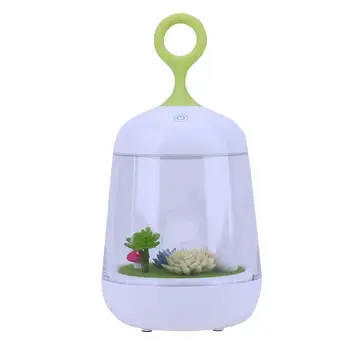 

Micro-Landscape Plant Light DIY Potted Night Light Rechargeable Rabbit Lamp