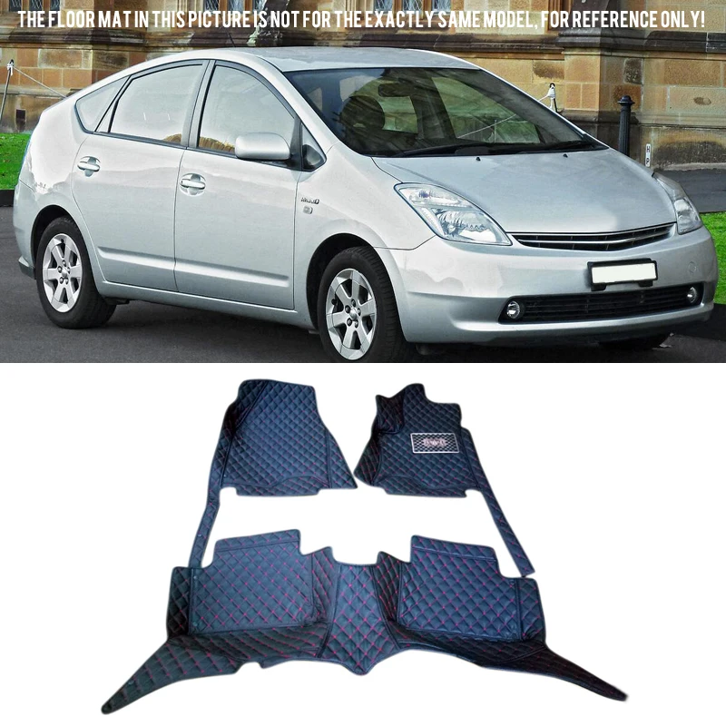 

Interior Accessories Floor Mats Carpets Protector Foot Pads Covers For Toyota Prius XW20 2004-2009 car-styling