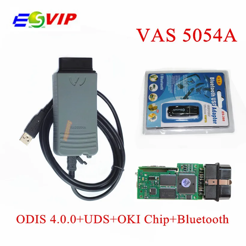 

DHL Free shipping VAS 5054A Diagnostic Tool ODIS V3.0.3/4.13 Bluetooth Support UDS VAS5054A VAS5054 with OKI Full chip
