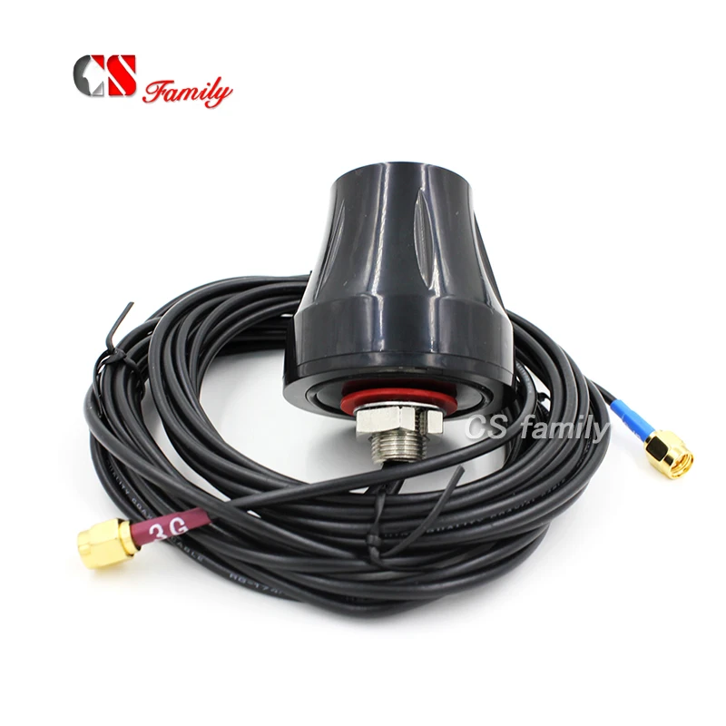 Комбинированная антенна GPS 3G водонепроницаемая Антенна HSDPA|antenna sma|antenna sma malegps antenna