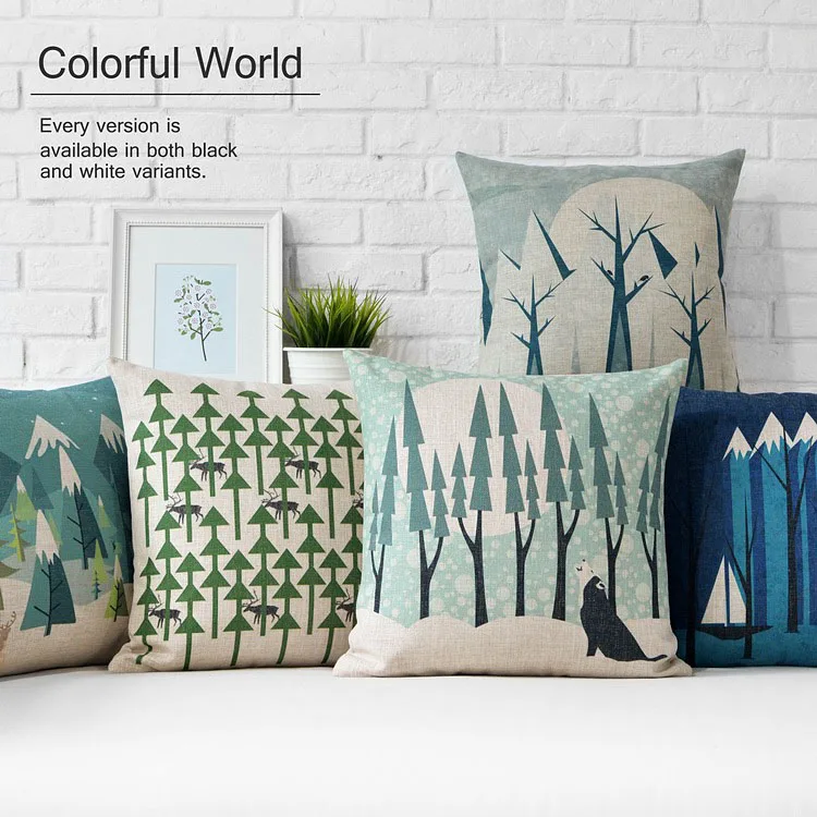 winter decorative pillows