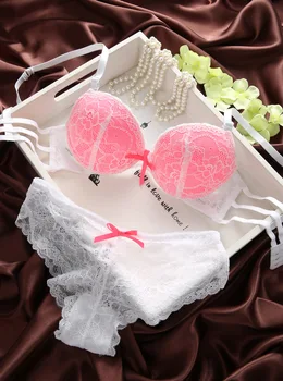 

New European style sexy Underwear Women Bra Set Lingerie Set Luxurious Vintage Lace Embroidery Push Up Bra