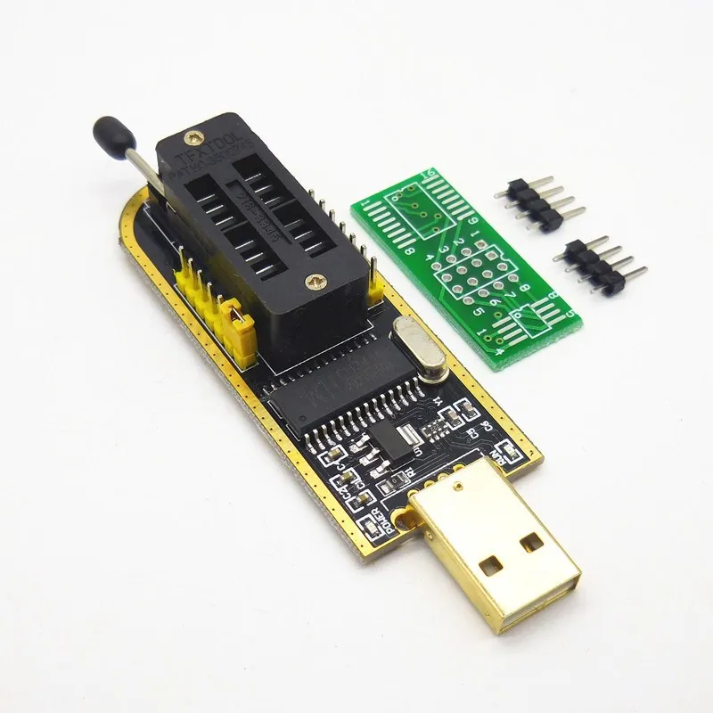 1 шт. умная электроника CH340 CH340G CH341 CH341A 24 25 серия EEPROM Flash BIOS USB программист с