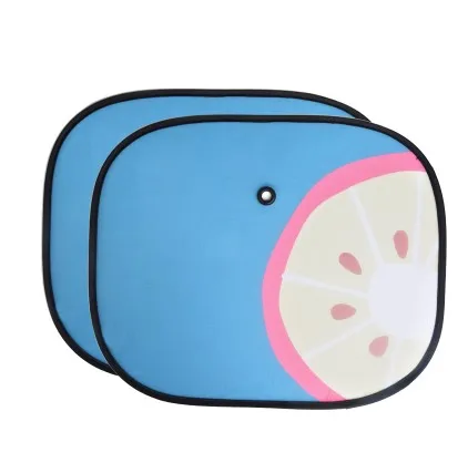 

2 Pieces Car Side Window Sun Shade Cute Cartoon Car Styling Sucker Type For Summer Sunshade Insulation Protect 44cm*36cm