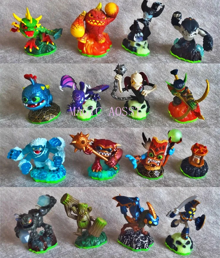 

6Pc/12Pcs/set Skylanders Spyro's Adventure Collect Team Tree Man Dragon Action Figure Model Brinquedos Figurals Collection Toy