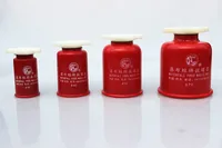 High quality 4 pcs Genuine waterfall frog magic pot acupuncture massage cupping hand screw type red cans non- peak cupping 2