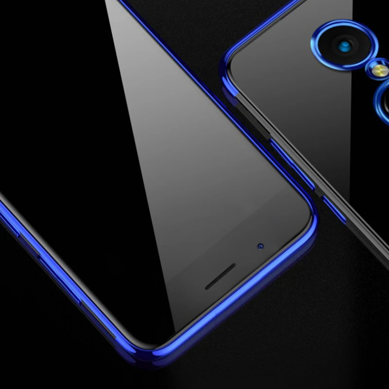 Xiaomi Redmi 5 Plus Case Cover Transparent Fundas Plating TPU Soft Slim Back Cover For Xiao Mi Redmi5 5 5Plus Case Phone Coque