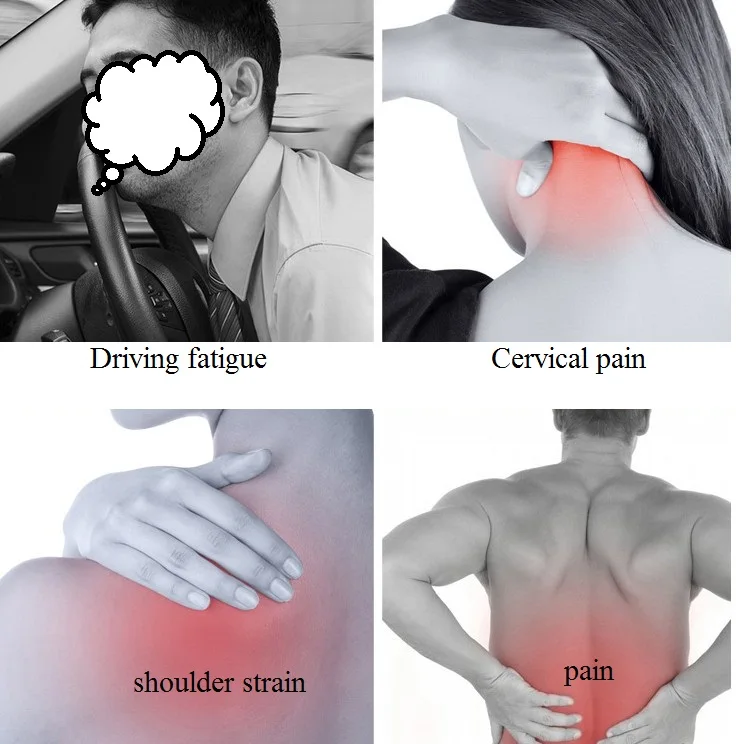 Najtaniej Ortopedyczna poduszka pod plecy poduszka do wsparcia odcinka lędźwiowego na siedzenie kierowcy samochodu szyja i poduszka pod plecy poliester obejmujący mięśnie talii