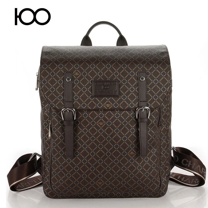

starbags 2018 New Brand pu leather Bag Casual College Men and women School laptop Backpack