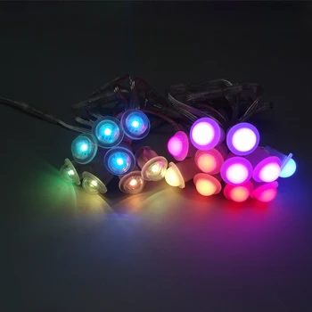 

5V 20mm UCS1903 LED Pixel Module Light,addressable smd 5050 rgb led light,Diameter 20mm,1LEDs/module,Waterproof IP67,DC5V input