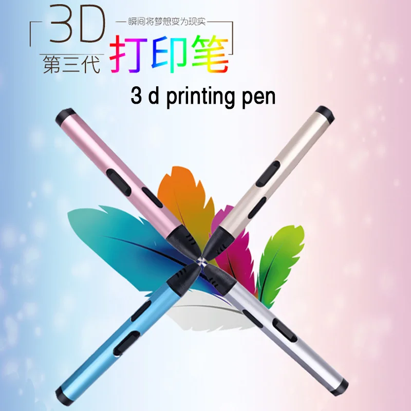 

3 D Printing Pen Low Temperature Crafting 0.6mm Nozzle for PCL Filament with 5M Filament