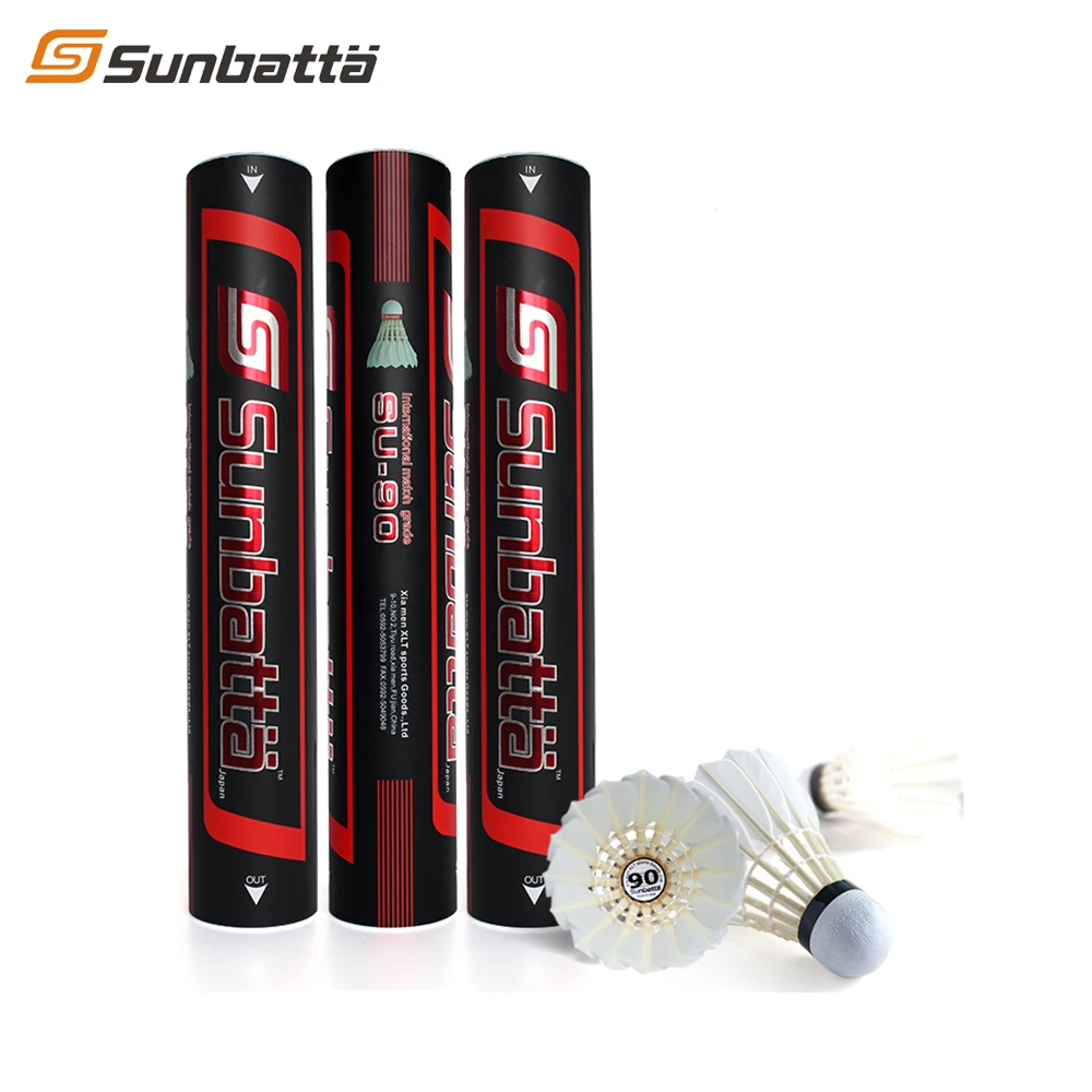 

International tournament grade Sunbatta-90 badminton shuttlecock