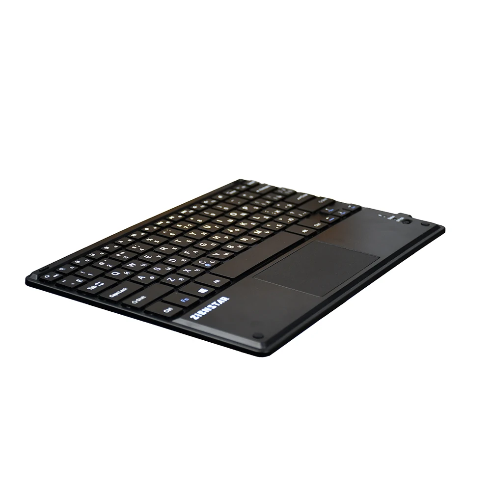 Клавиатура Zienstar Беспроводная с сенсорной панелью 10 дюймов|bluetooth keyboard|wireless bluetooth