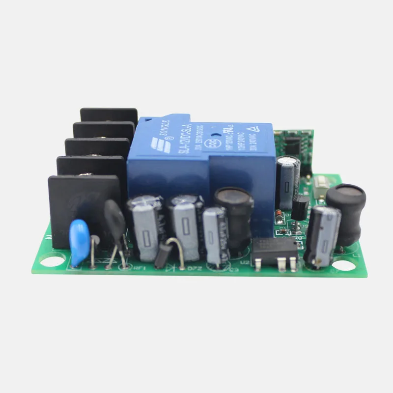 433Mhz Universal Wireless Remote Control Switch AC 220v 110V 120V 2CH Relay Receiver Module and 1pcs RF 433 Mhz Remote Controls