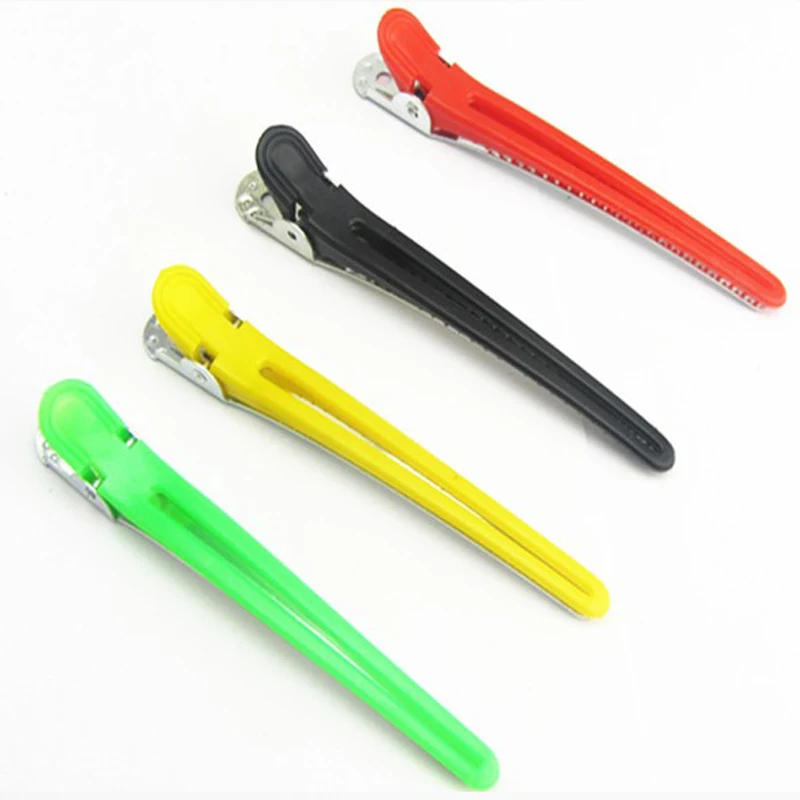 

10PCS Professional Hair Accessories Colorful Hairdressing Tools Salon Section Hair Grip Clips Hairpins Hair Styling Tools