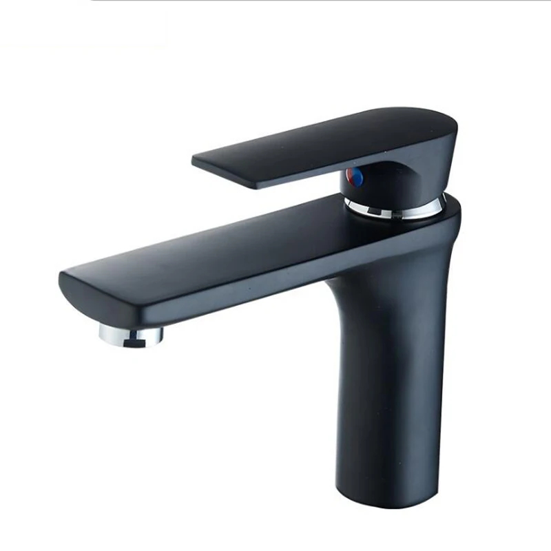 

New Bathroom Full Copper Height Faucet Hot And Cold Basin Faucet Above Counter Basin Faucet
