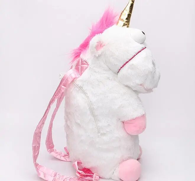unicorn stuffed animal backpack