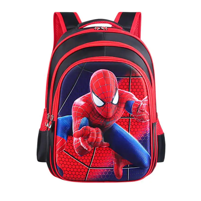 

Comics Spiderman Princess Flower Boy Girl Baby Kindergarten Nursery School bag Bagpack Teenager Canvas Kids Student Backpacks