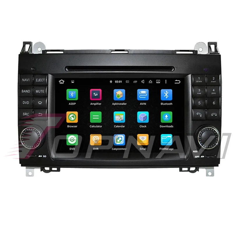 TOPNAVI Android 10 0 автомобильный DVD GPS навигатор для Benz A class W169 B W245 Viano Vito Sprinter (2004 2013) VW Crafter