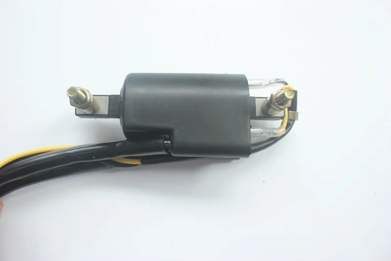 12 В катушка зажигания Точки Двойной свинец 2 провода для Honda Gl 1000 Cb 200 400 500 Suzuki Gs 550 750