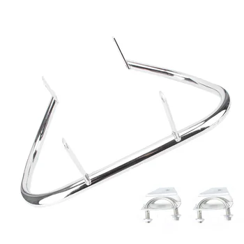 

Chrome Motorcycle Engine Guard Highway Crash Bar Cage For Honda VTX1800 VTX1800R VTX1800S 2002-2008 Protection Side Bumper