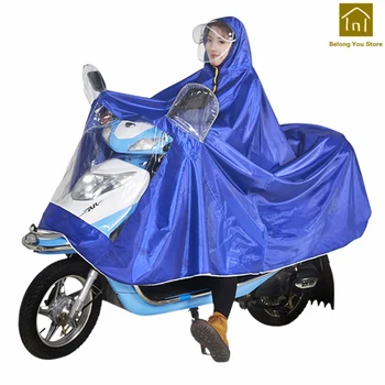

Outdoor Motorcycle Large Rain Poncho Oxford Cloth Safe Cover Rain Raincoat Erwachsene Waterproof Raincoats Rain Gear WKR036
