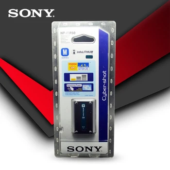 

Sony Original NP-FM50 NP FM50 NPFM50 Batteries NP-FM51 NP-QM50 NP-FM30 NP-FM55H Alpha A100 A100K TRV408 PC105 PC101