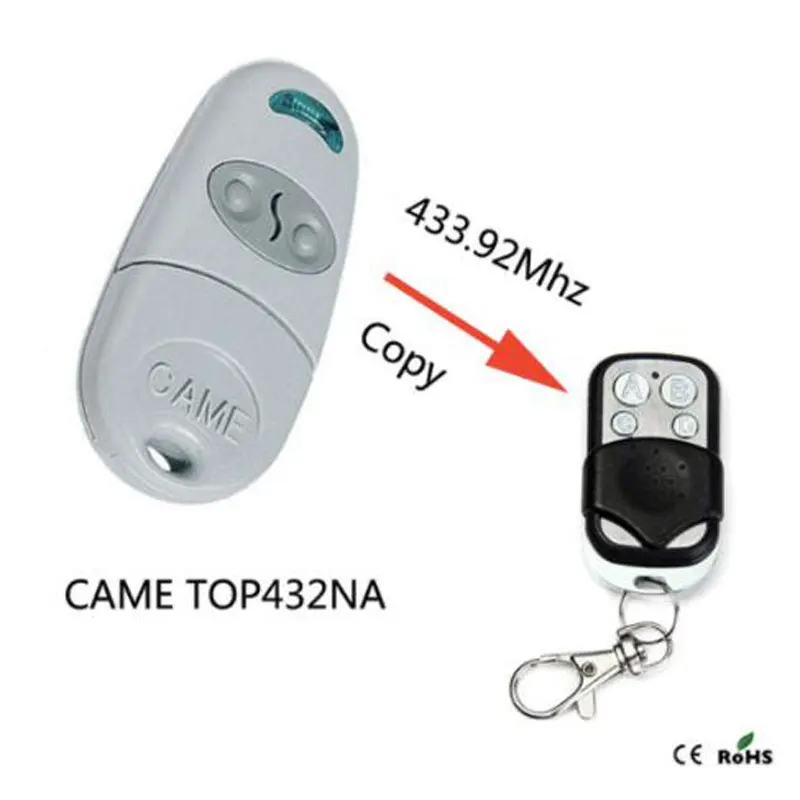 

Duplicator 433.92MHZ copy CAME TOP432NA remote control with battery
